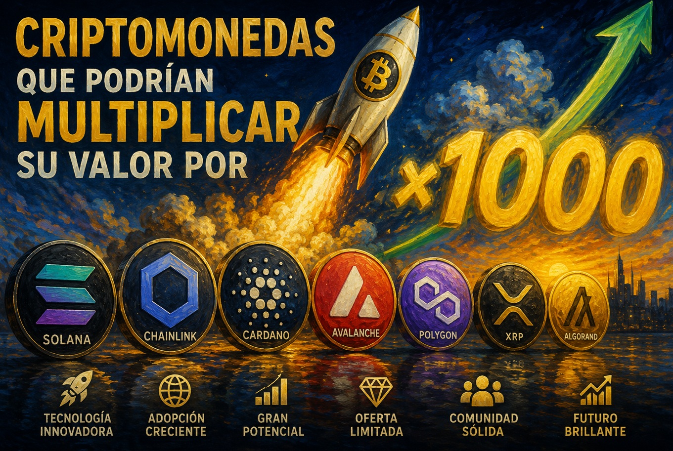 Coins that could rise in value 1,000-fold: what a crypto investor should do